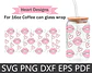 63 Artes para Copo Tampa de Bambu Café Gelado Copo de Vidro Coffe Glass Arquivo em Png - Thumbnail 2