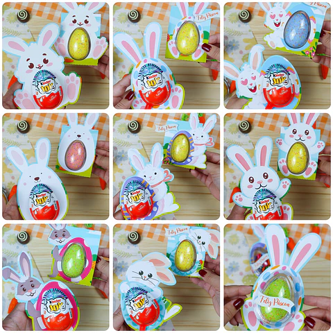 Arquivo Blister Cards Ovo Páscoa em Pdf