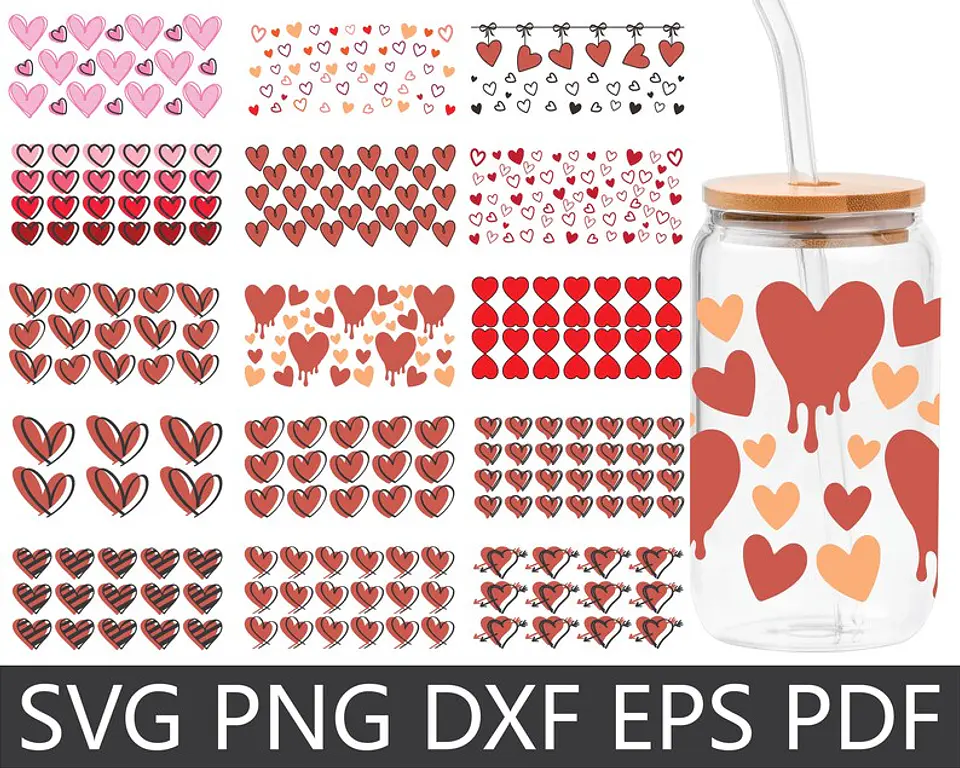 63 Artes para Copo Tampa de Bambu Café Gelado Copo de Vidro Coffe Glass Arquivo em Png 4