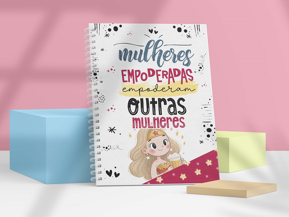 17 Artes para Caneca e Capa Agenda Dia das Mulheres Guerreiras Arquivo Editável   12