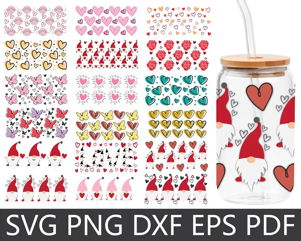 63 Artes para Copo Tampa de Bambu Café Gelado Copo de Vidro Coffe Glass Arquivo em Png 7