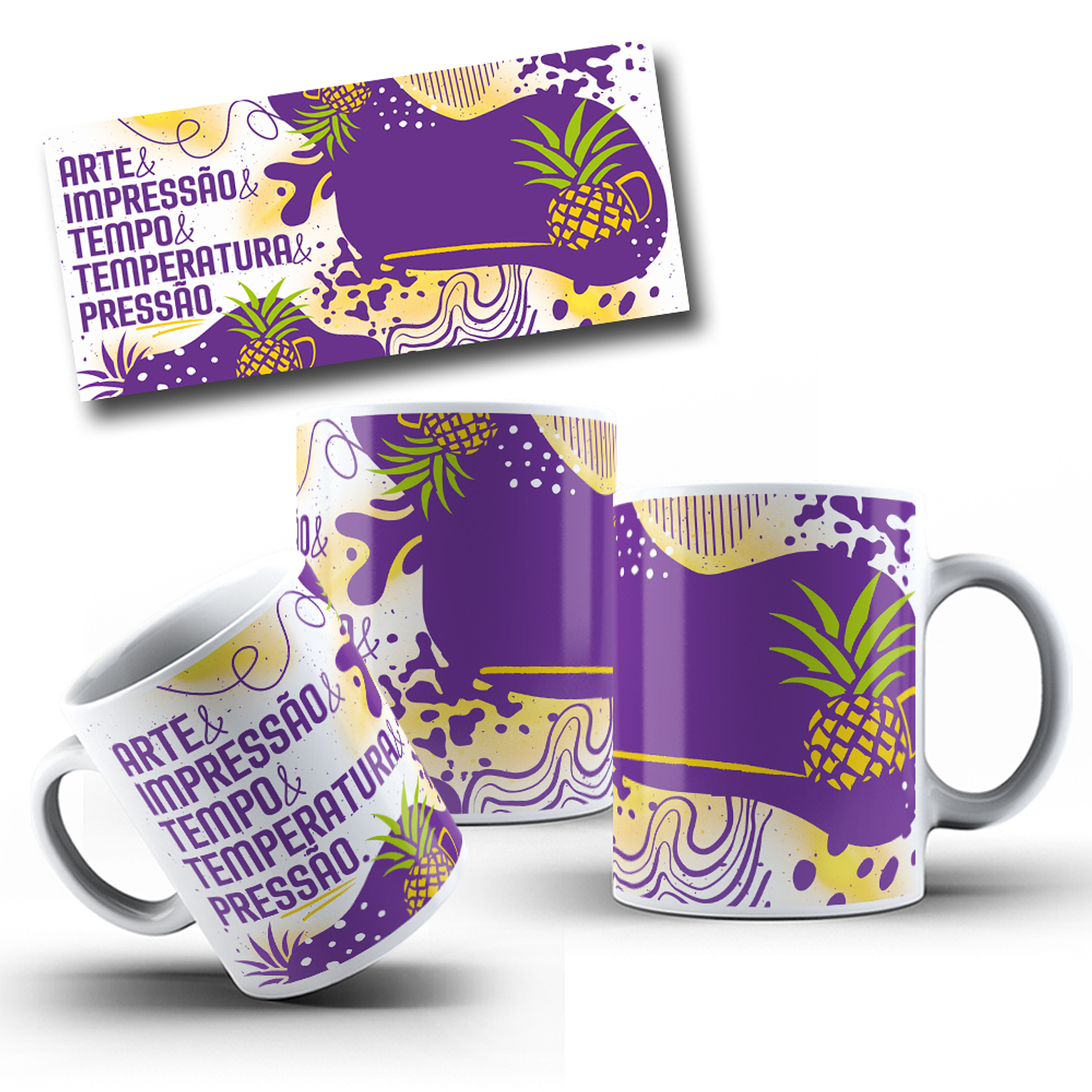 Artes Caneca Sublimador Sublimação Baixar Grátis  2