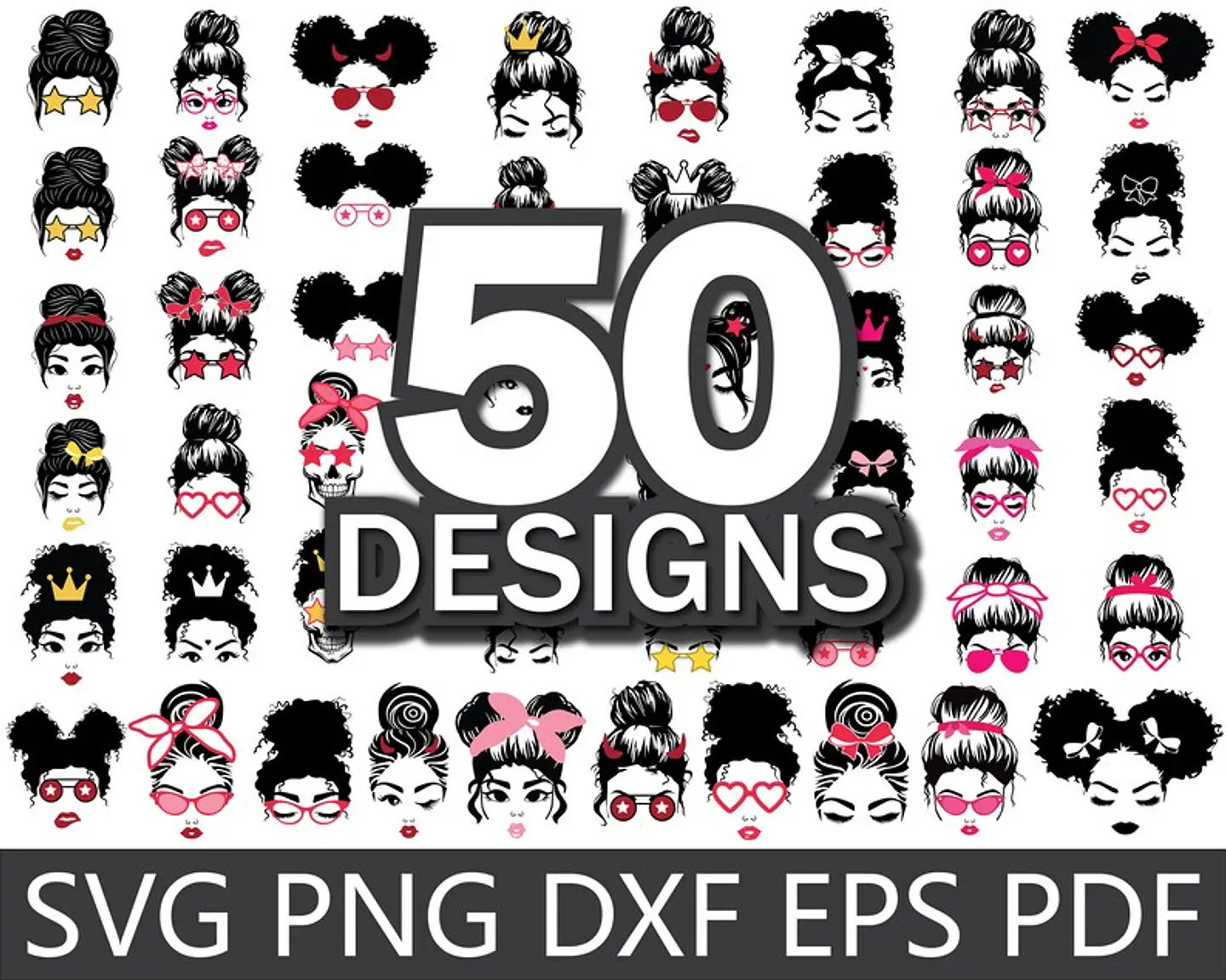 Kit Digital Mulher Coque Bagunçado Png  1