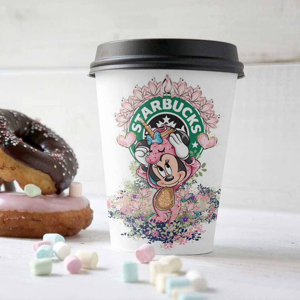 30 Artes para Copo Starbuck Personagens Arquivo em Jpg  5