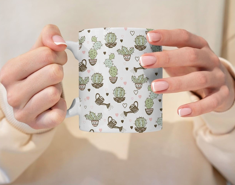 48 Artes para Caneca Estampas Diversas Femininas Arquivo Editável 3