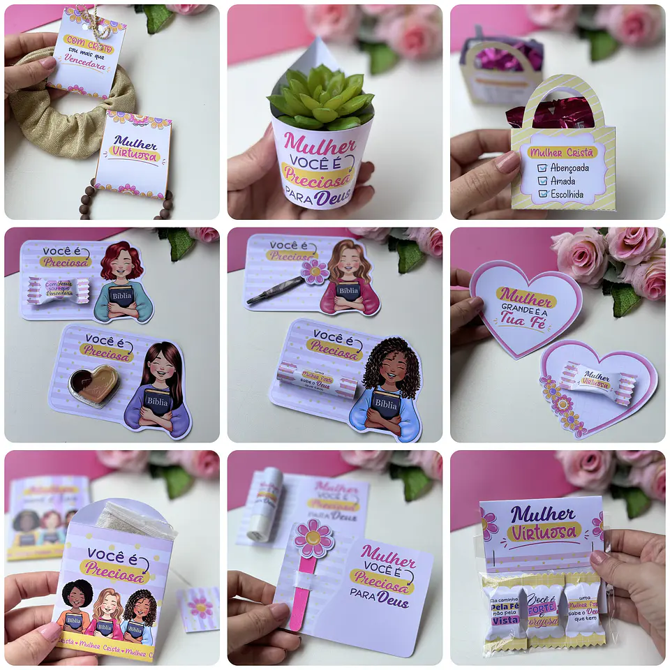 Kit Digital Mulher Cristã Png  1