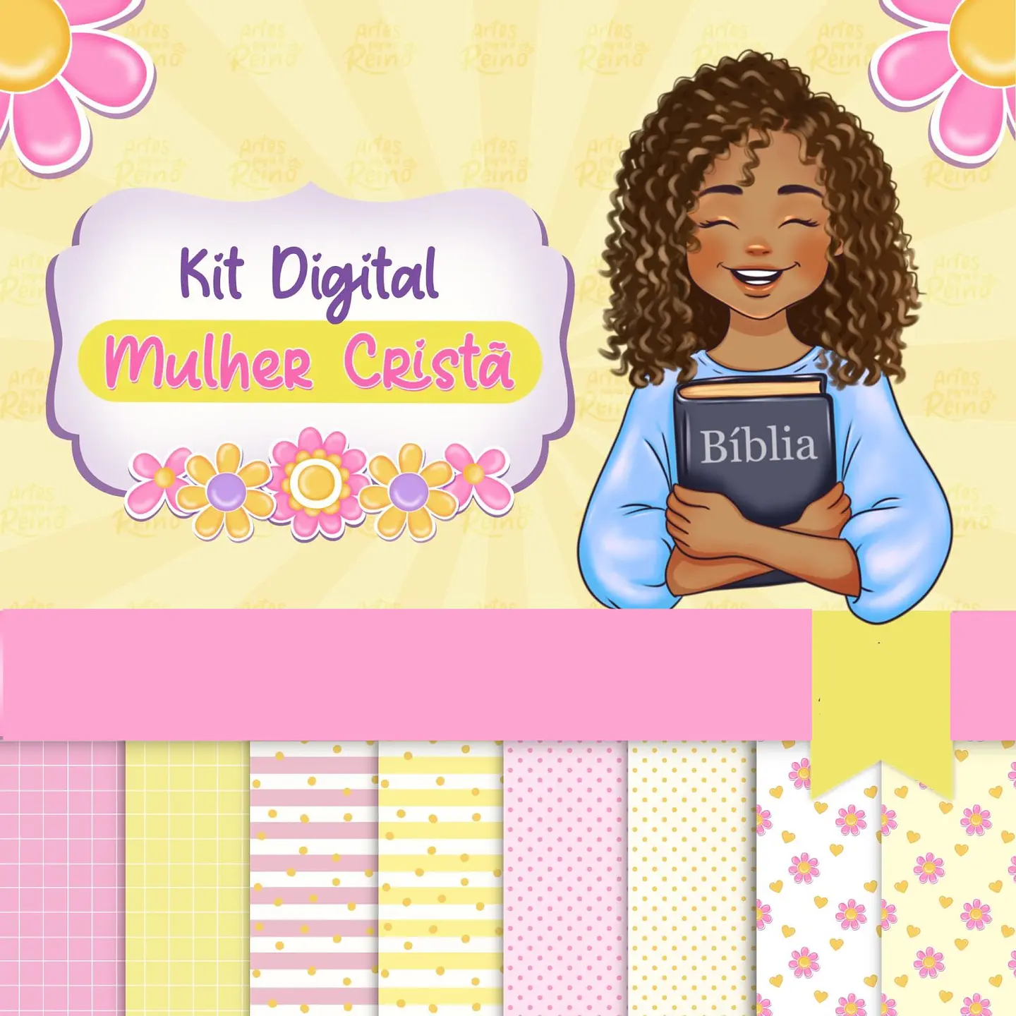 Kit Digital Mulher Cristã Png  2