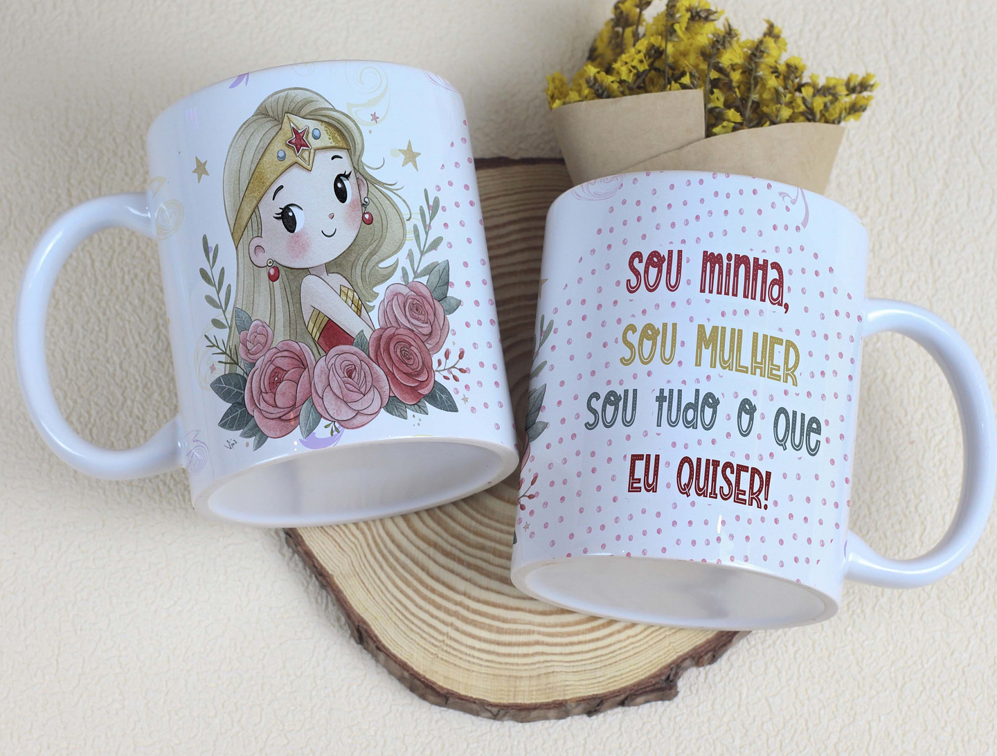 17 Artes para Caneca e Capa Agenda Dia das Mulheres Guerreiras Arquivo Editável   17
