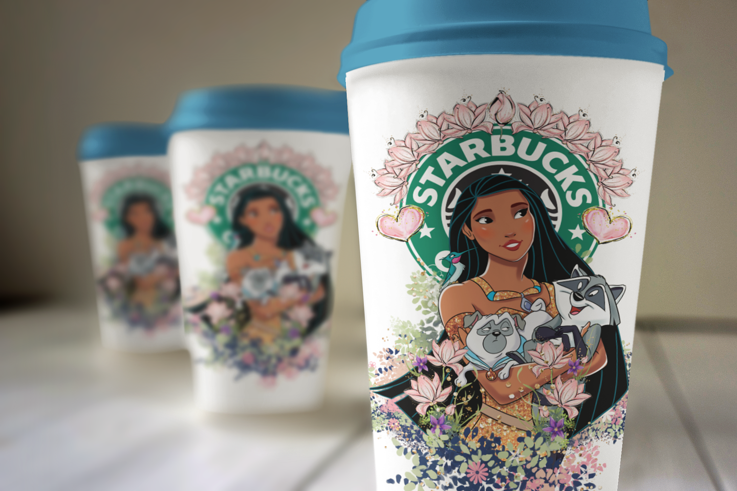 30 Artes para Copo Starbuck Personagens Arquivo em Jpg  7