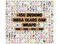 150 Artes para Copo Tampa de Bambu Café Gelado Copo de Vidro Coffe Glass Arquivo em Png  - Thumbnail 1