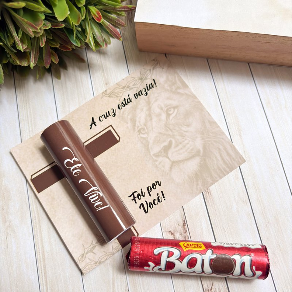 Arquivo de Corte Páscoa Cristã Ele Vive Mimos  em Pdf 3