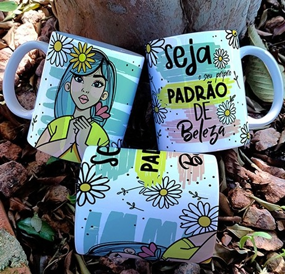 15 Artes para Caneca Padrão de Beleza Arquivo em Jpg 4