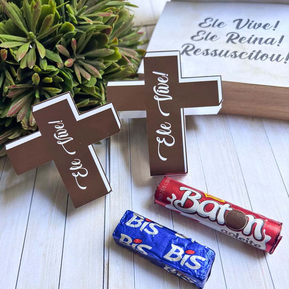 Arquivo de Corte Páscoa Cristã Ele Vive Mimos  em Pdf 5