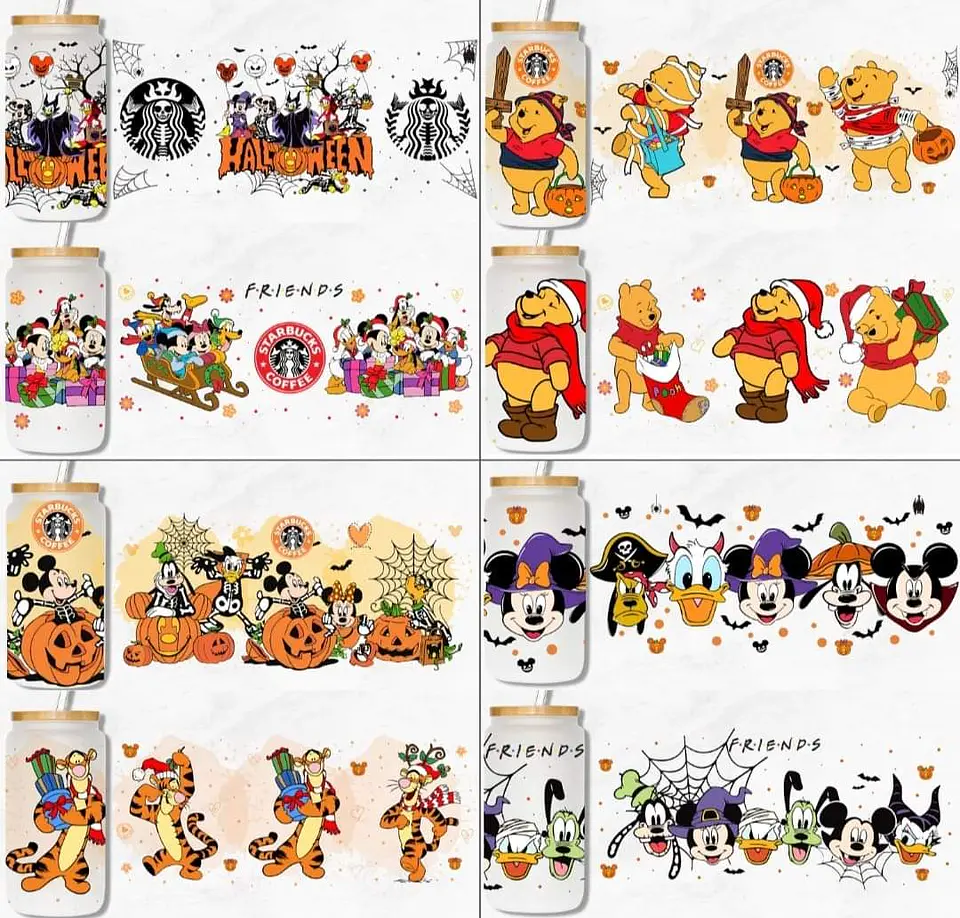 500 Artes para Copo Tampa de Bambu Café Gelado Copo de Vidro Coffe Glass Arquivo em Png  5