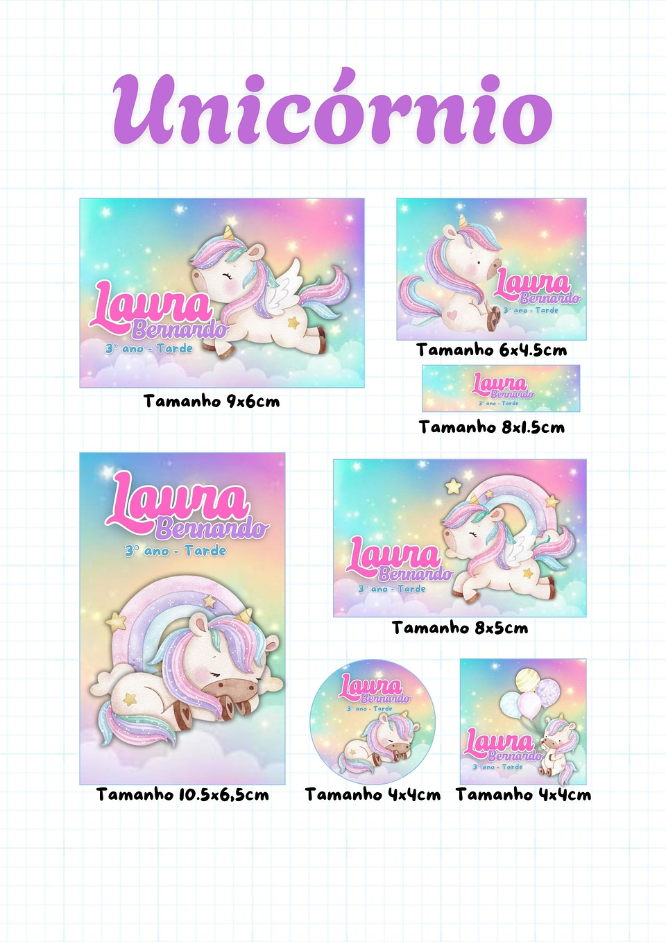 30 Artes para Etiquetas Volta as Aulas Personagens Arquivo Editável  17