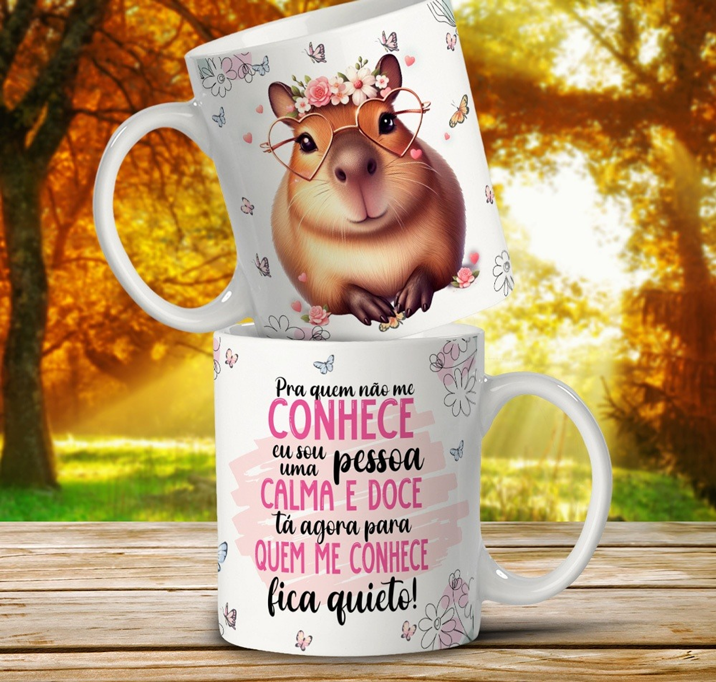 11 Artes para Caneca Capivara debochada Arquivo em Editável 6