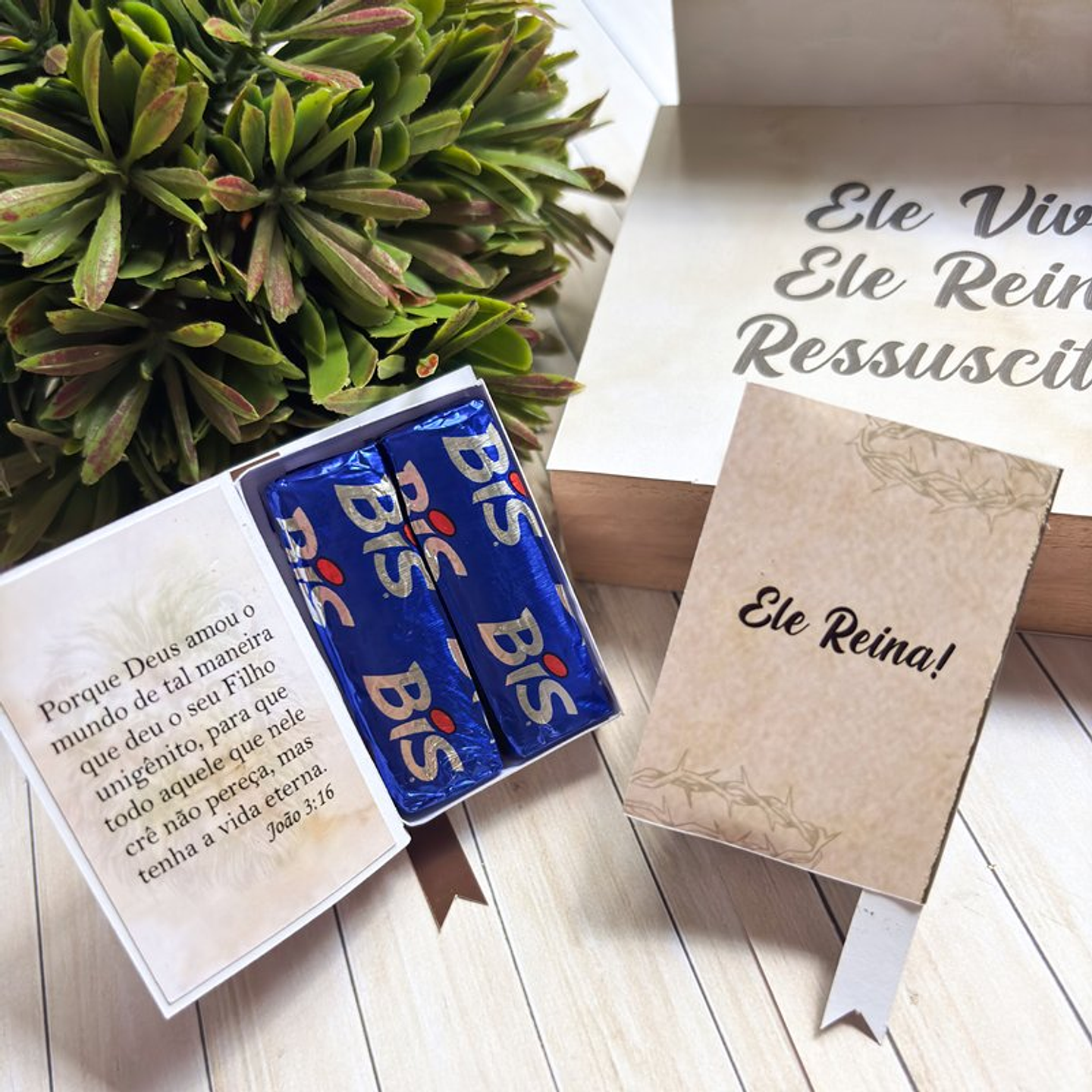 Arquivo de Corte Páscoa Cristã Ele Vive Mimos  em Pdf 7