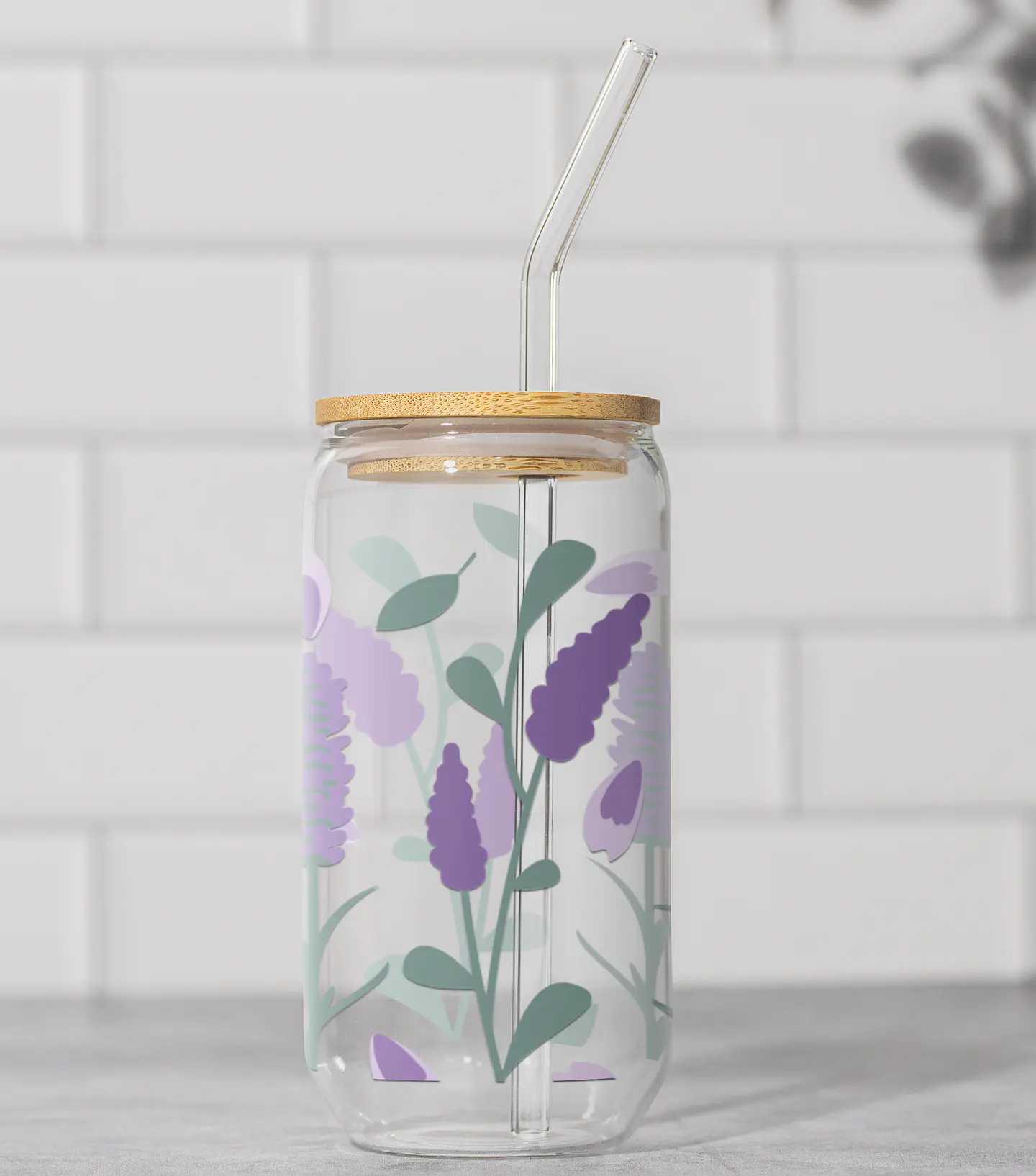 150 Artes para Copo Tampa de Bambu Café Gelado Copo de Vidro Coffe Glass Arquivo em Png  7