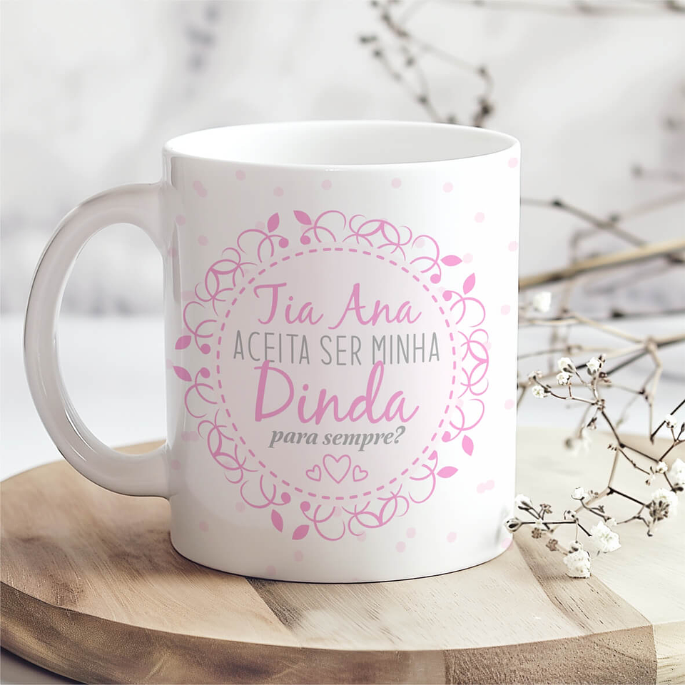 36 Artes para Caneca Dindos Padrinhos Arquivo Editável 5