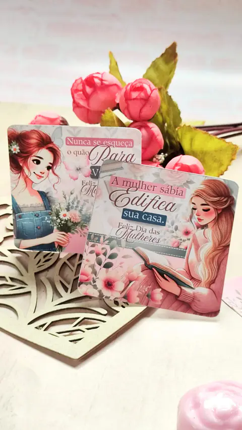 Arquivos Prontos Tags Quadradas Dia das Mulheres Arquivo em Pdf 