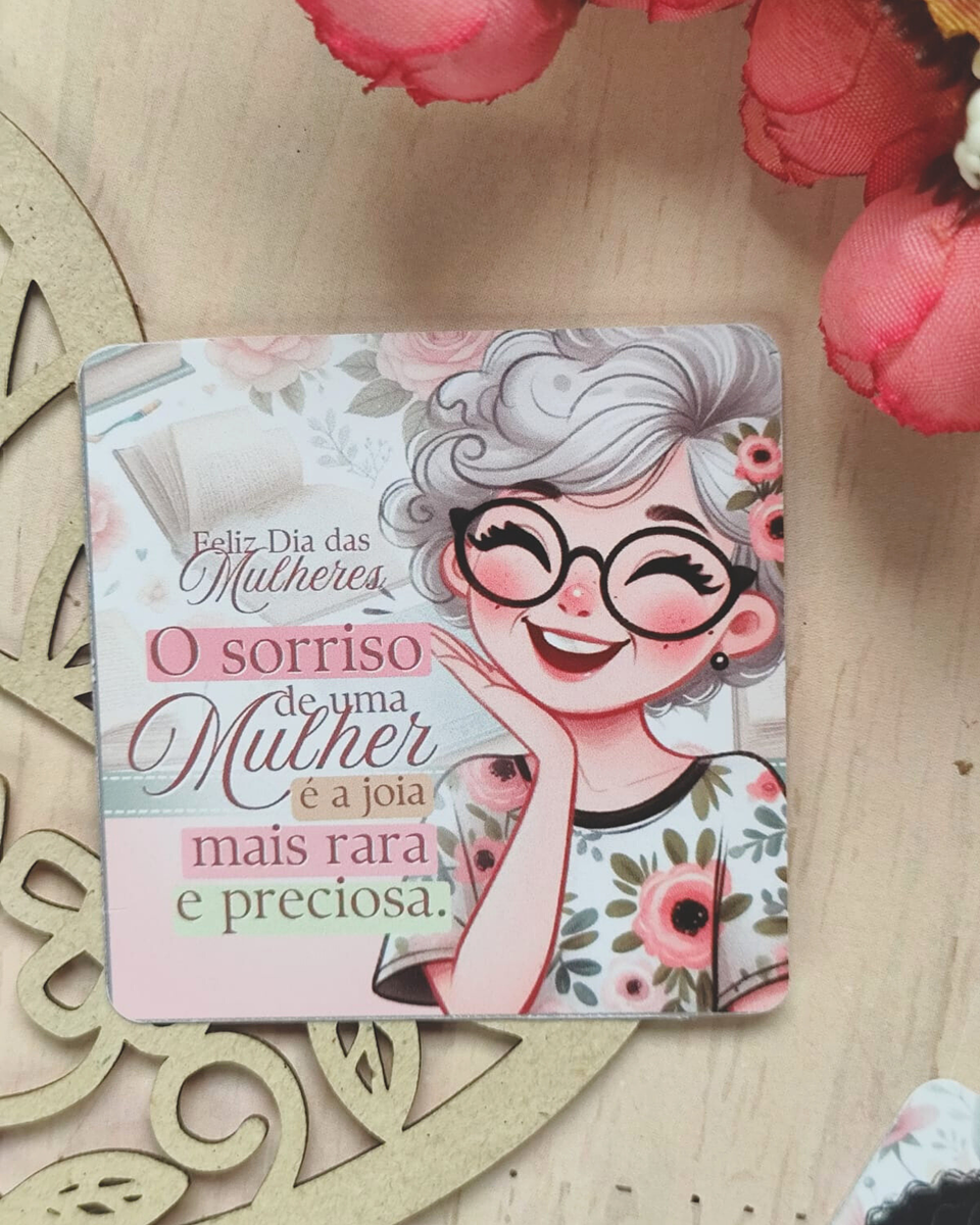 Arquivos Prontos Tags Quadradas Dia das Mulheres Arquivo em Pdf  3