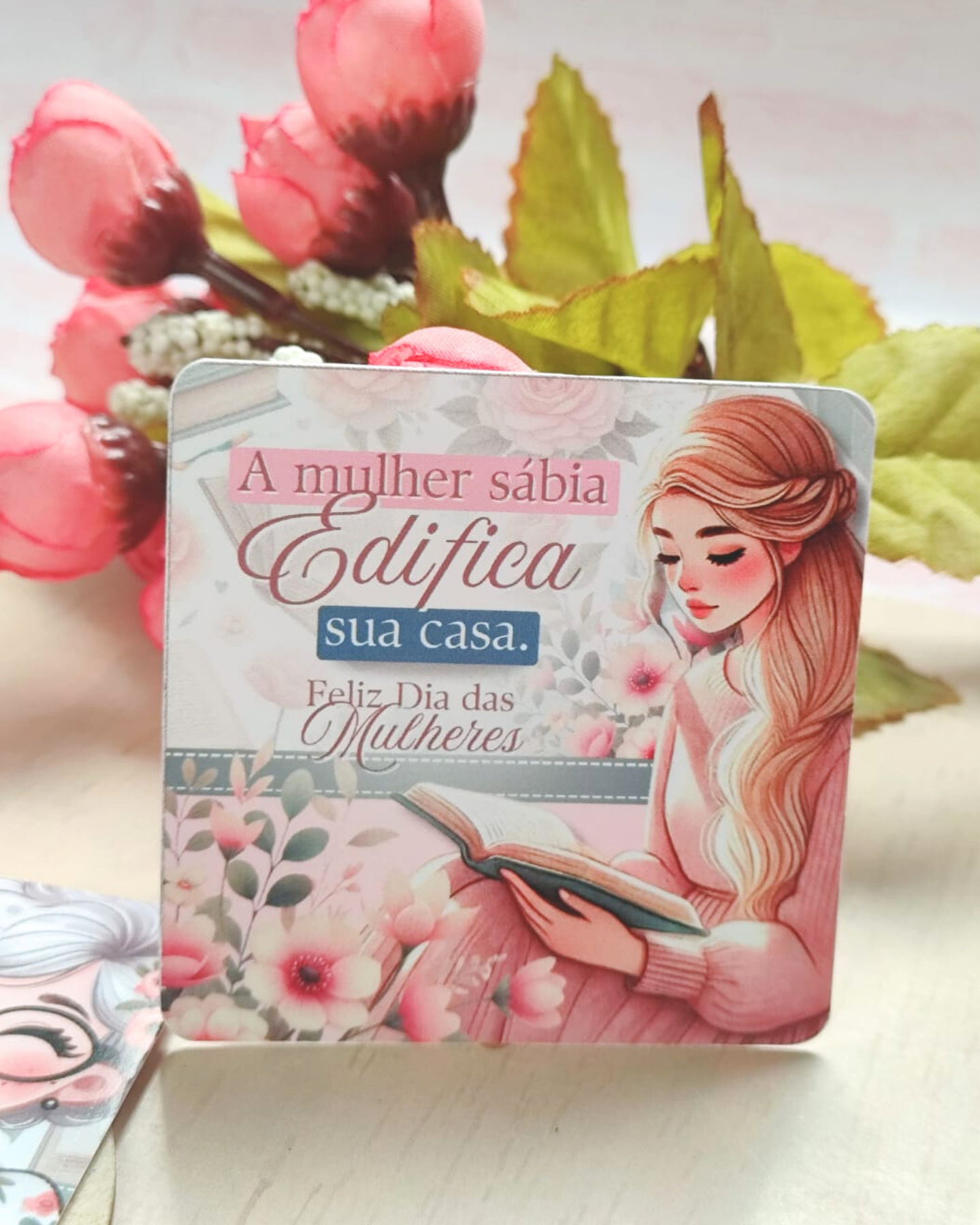 Arquivos Prontos Tags Quadradas Dia das Mulheres Arquivo em Pdf  4