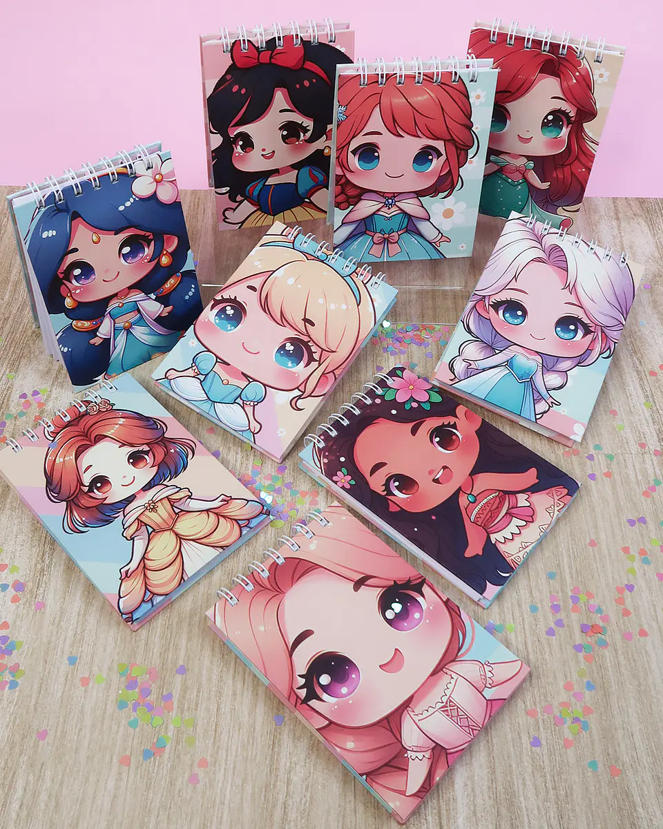 Arquivos para Encadernação Coleção Beautiful Girl Princesa e Dorama Doramenira Arquivo em Pdf 5