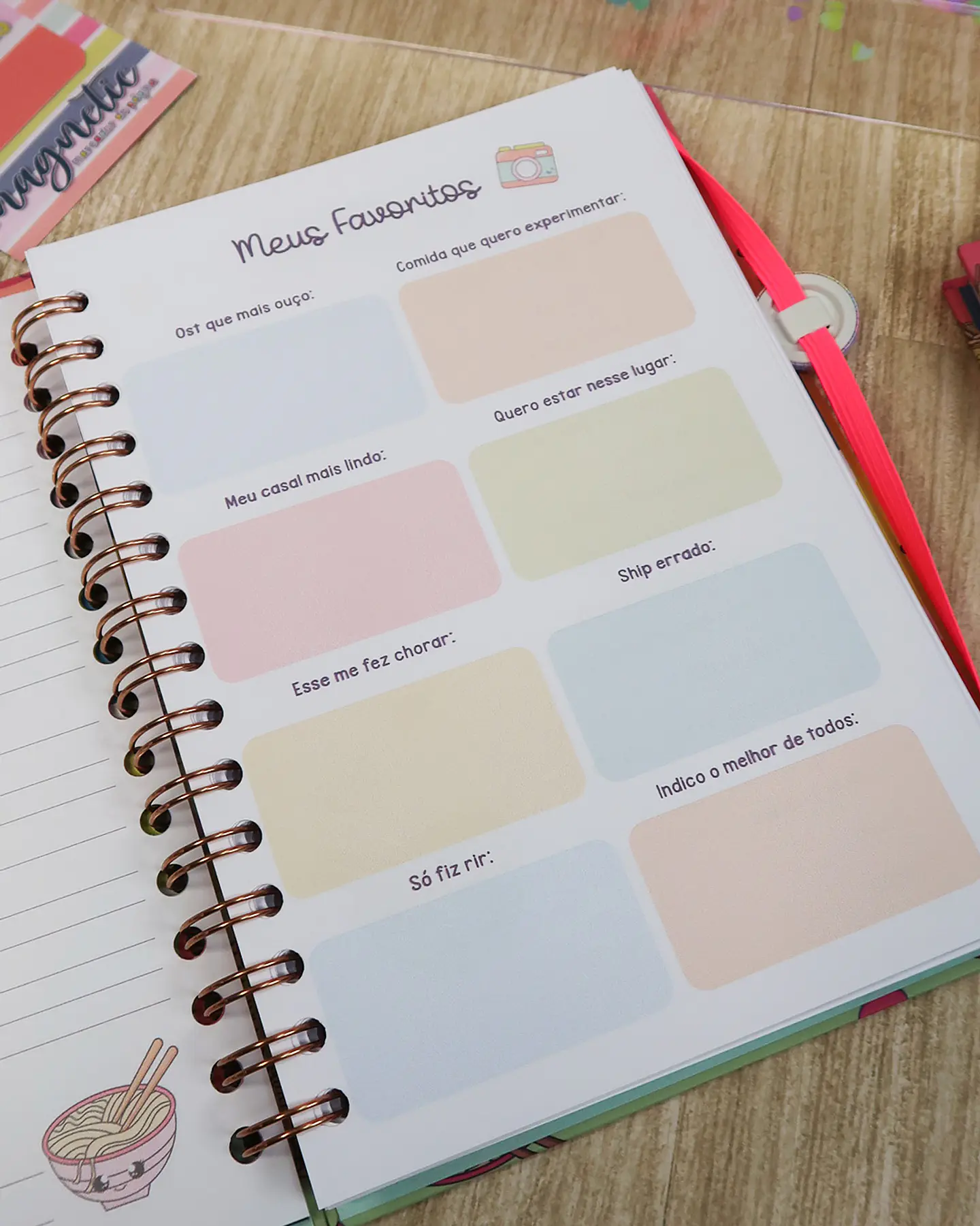 Arquivos para Encadernação Coleção Beautiful Girl Princesa e Dorama Doramenira Arquivo em Pdf 7