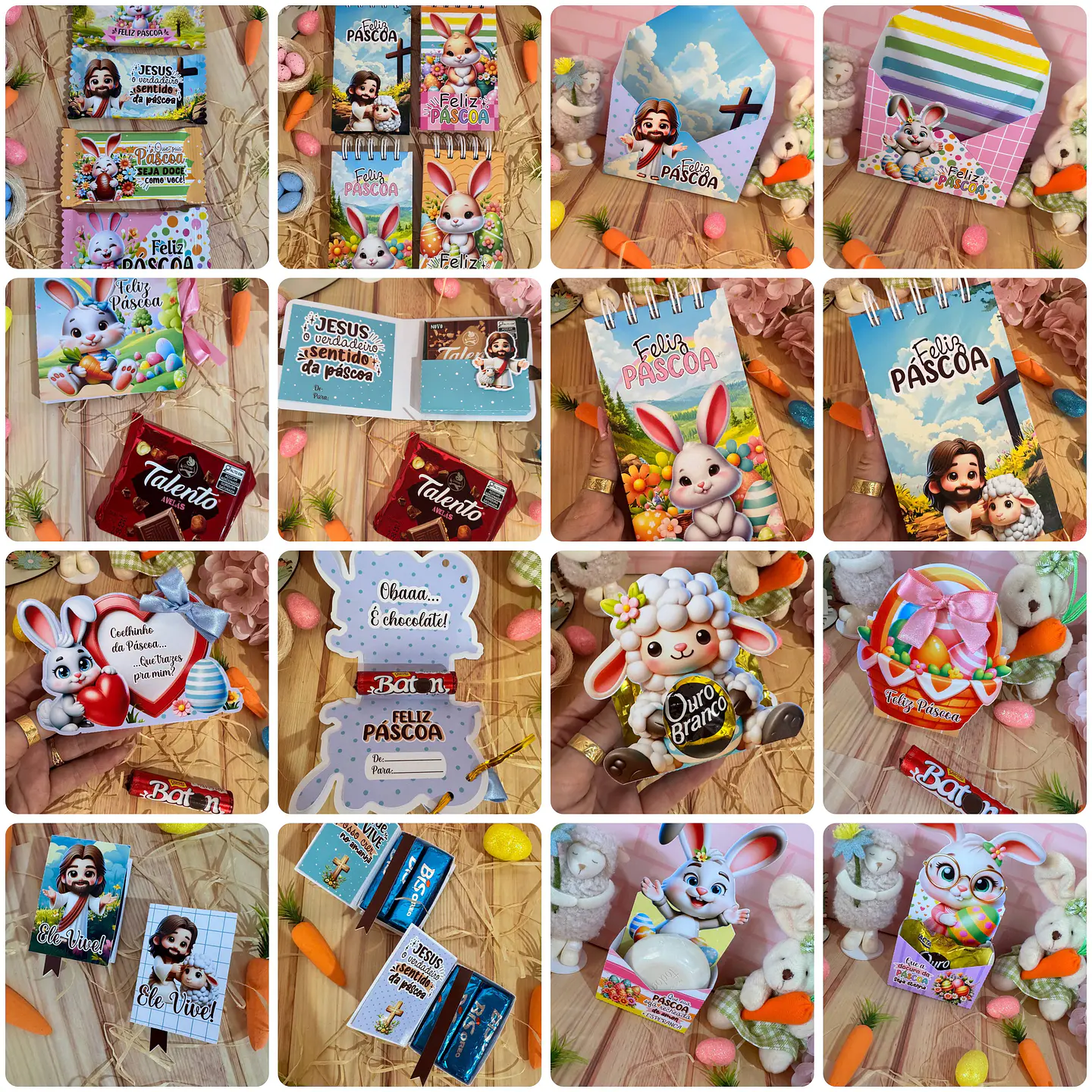 Arquivos de Corte Páscoa Arquivo em Pdf 2