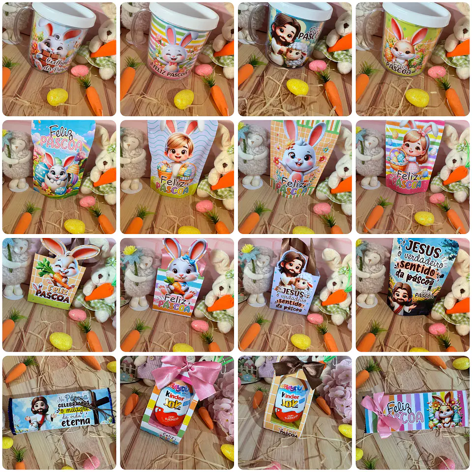 Arquivos de Corte Páscoa Arquivo em Pdf 3