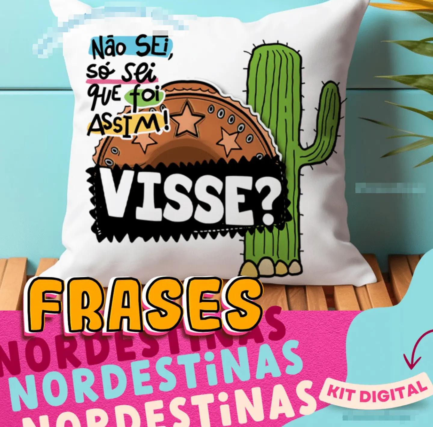 Kit Digital Frases Nordestina em Png   5