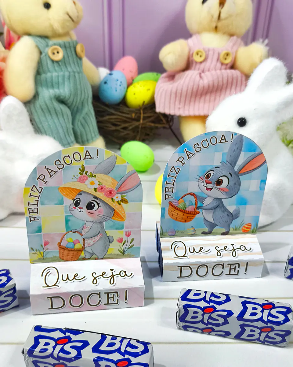 Arquivos Prontos Mimos Páscoa Coelhinhos Arquivo em Pdf 2