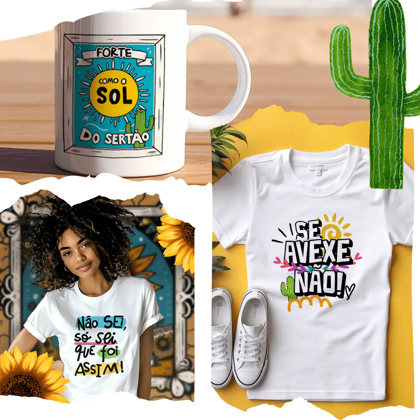 Kit Digital Frases Nordestina em Png   6