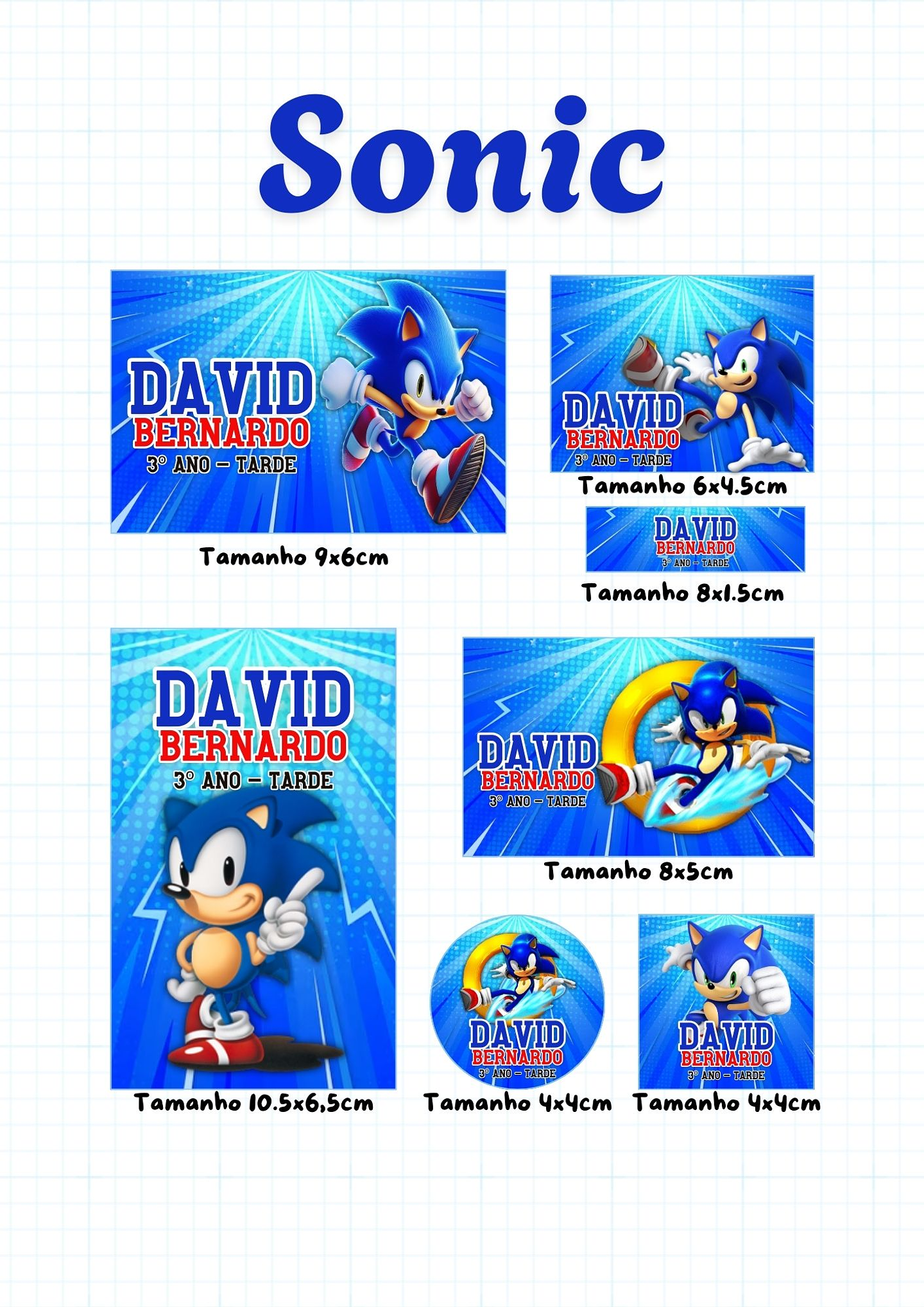 30 Artes para Etiquetas Volta as Aulas Personagens Arquivo Editável  30