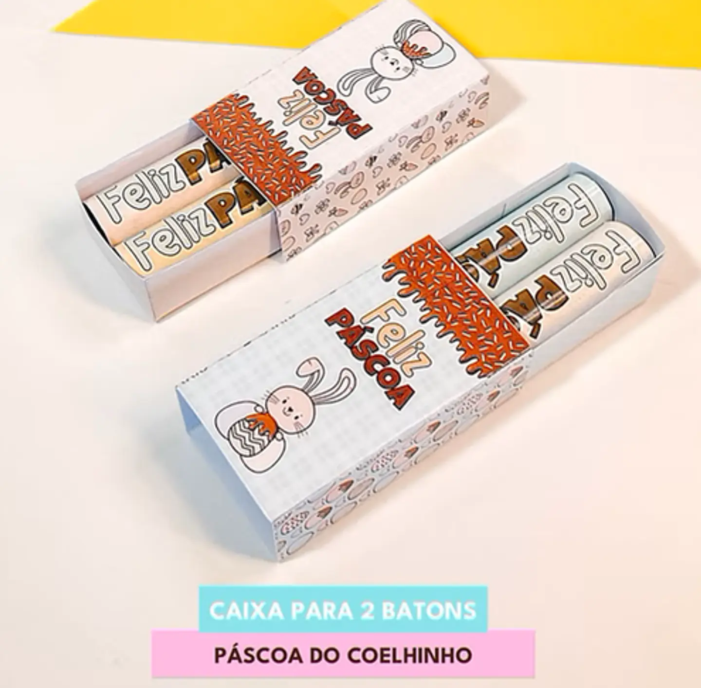 Arquivos de Corte Páscoa Coelhinho Arquivo em Pdf  3