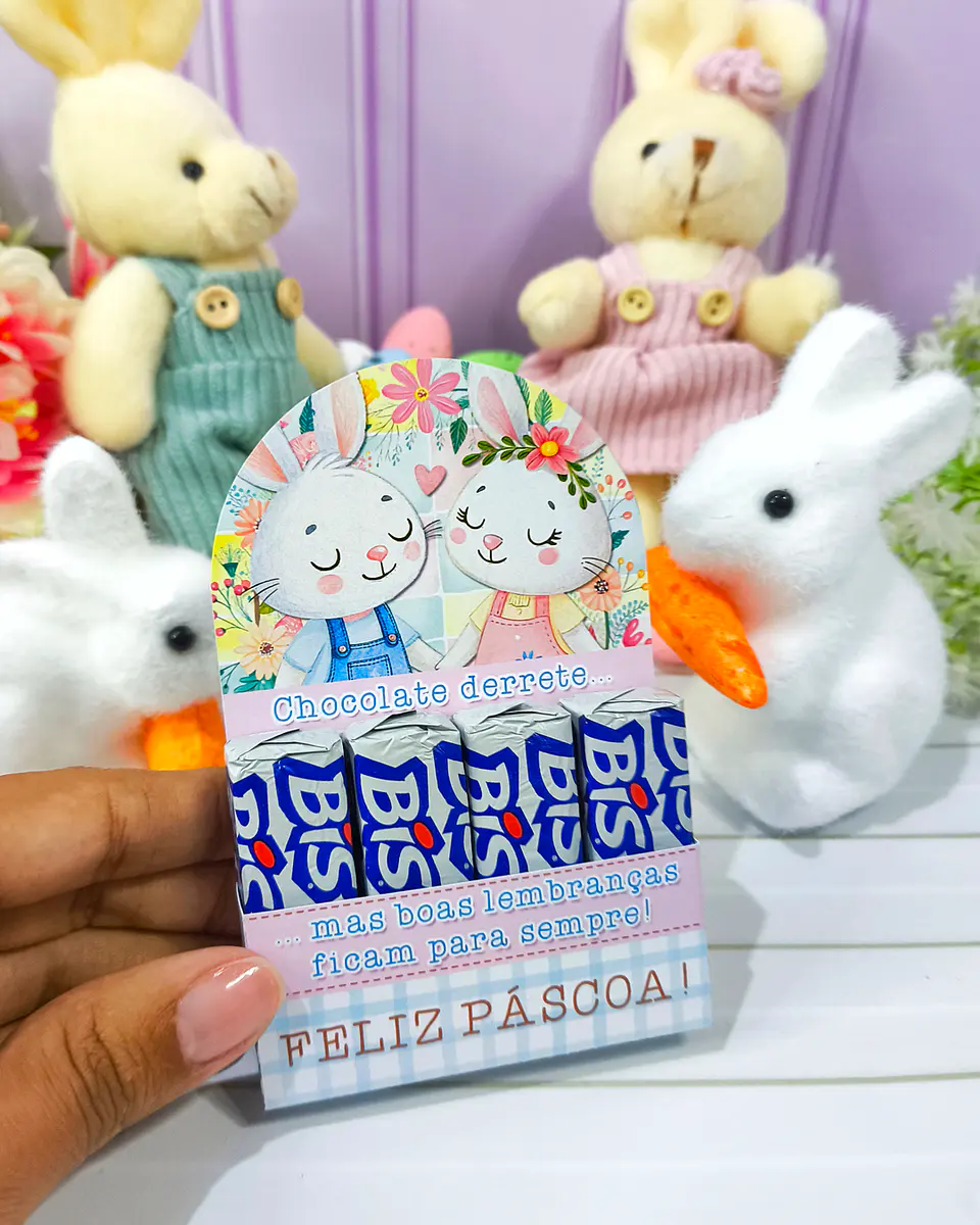 Arquivos Prontos Mimos Páscoa Coelhinhos Arquivo em Pdf 4