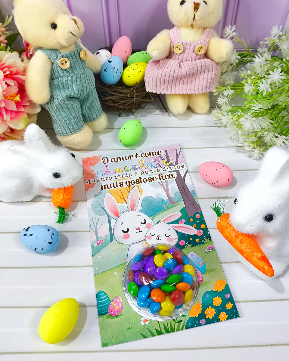 Arquivos Prontos Mimos Páscoa Coelhinhos Arquivo em Pdf 6
