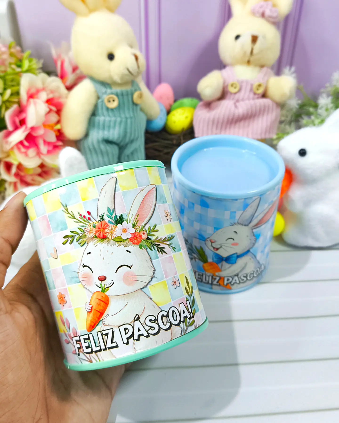 Arquivos Prontos Mimos Páscoa Coelhinhos Arquivo em Pdf 9