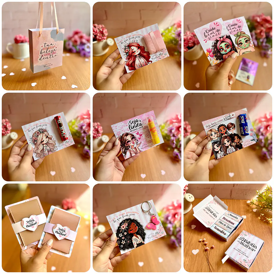 Arquivos de Corte Mimos Dia das Mulheres em Pdf 2