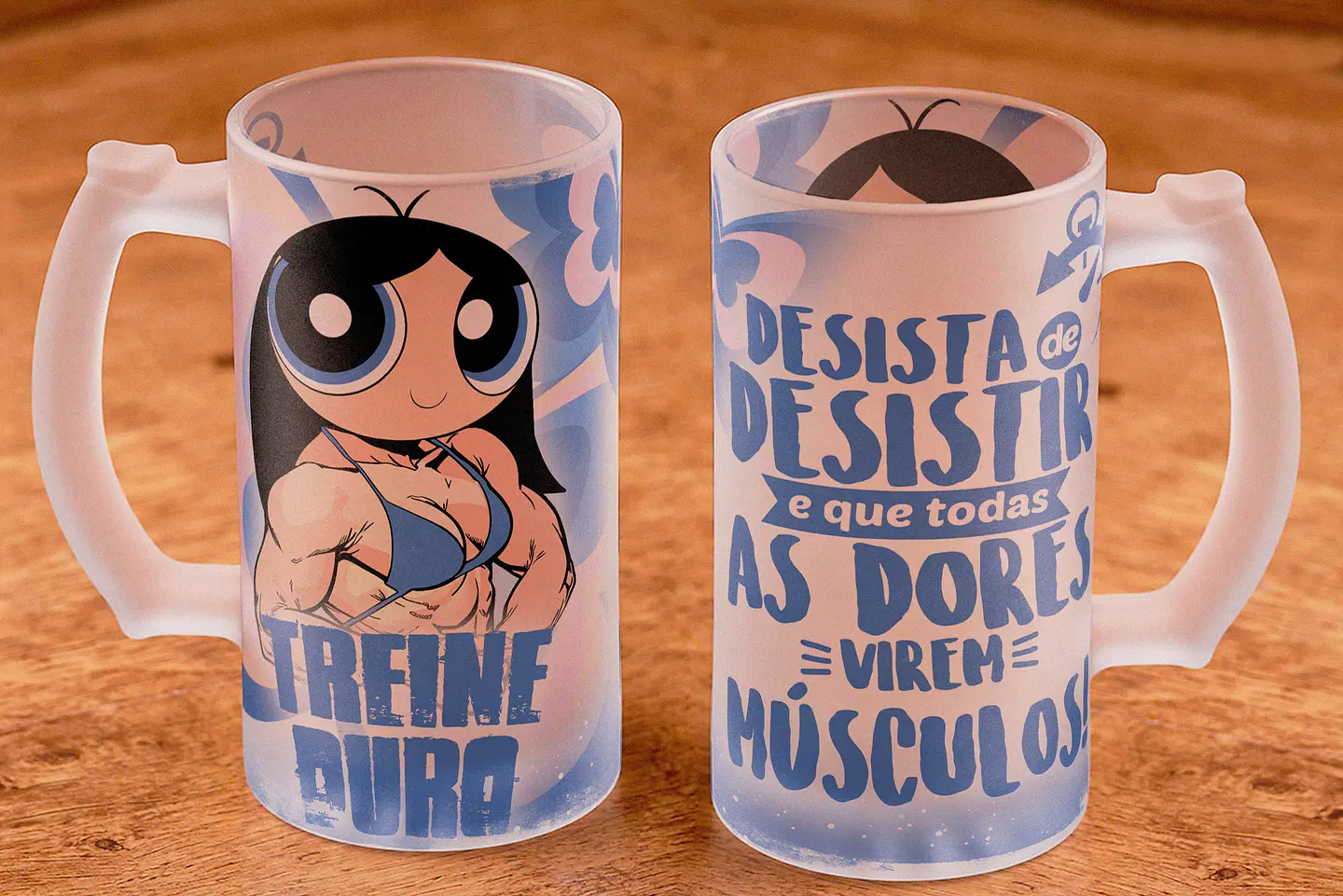 12 Artes para Copo Chopp Meninas Super Poderosas Arquivo em Jpg 2