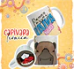 12 Artes para Caneca Capivara Debochada Arquivo em Jpg - Thumbnail 3