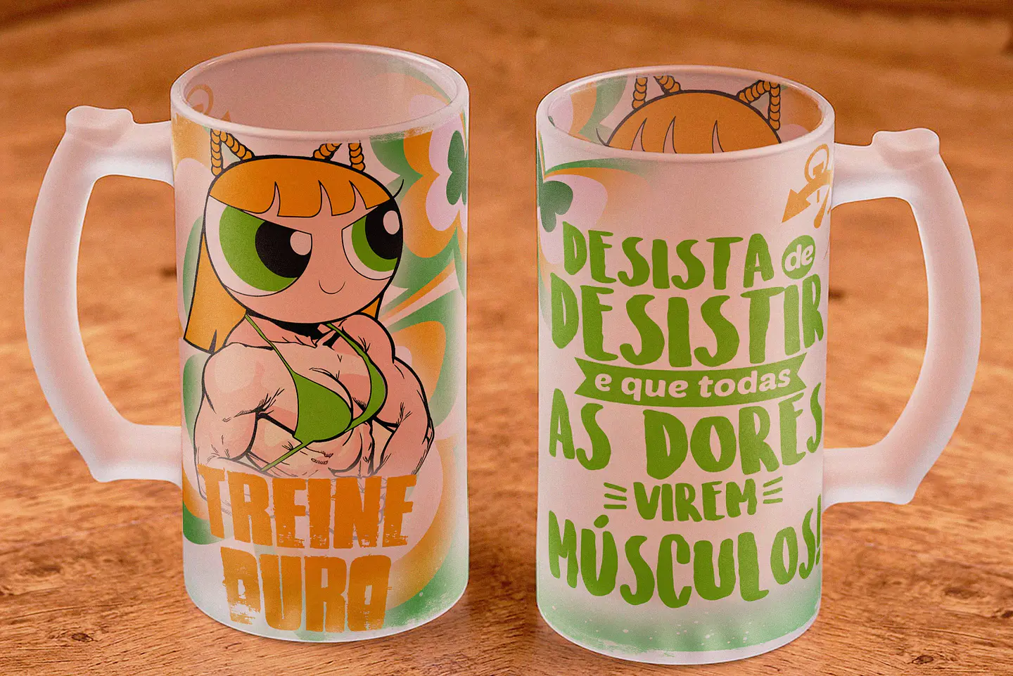 12 Artes para Copo Chopp Meninas Super Poderosas Arquivo em Jpg 4