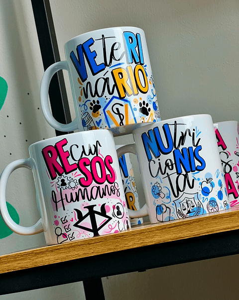 118 Artes para Caneca Profissões Arquivo em Jpg