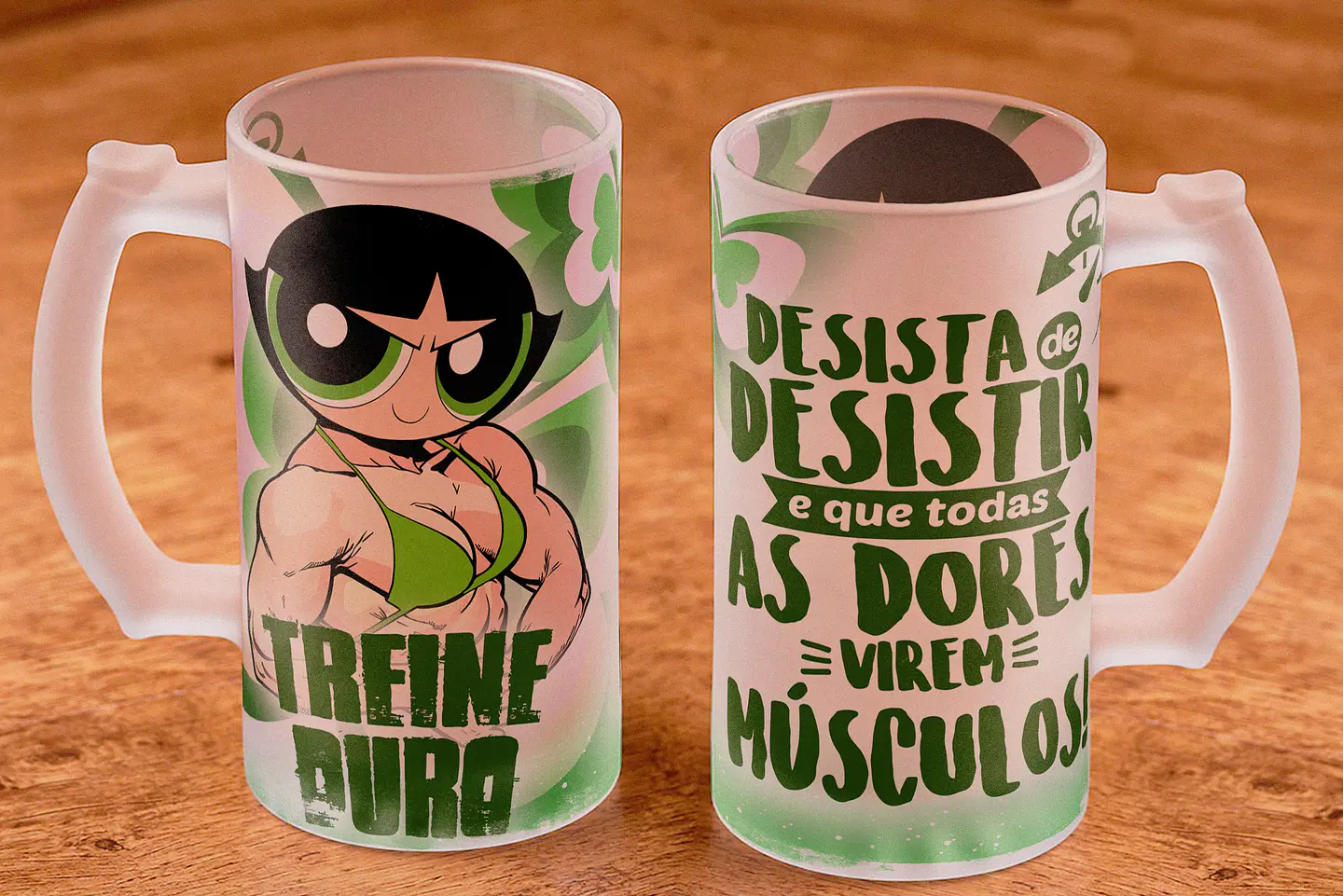 12 Artes para Copo Chopp Meninas Super Poderosas Arquivo em Jpg 7