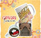 12 Artes para Caneca Capivara Debochada Arquivo em Jpg - Thumbnail 10