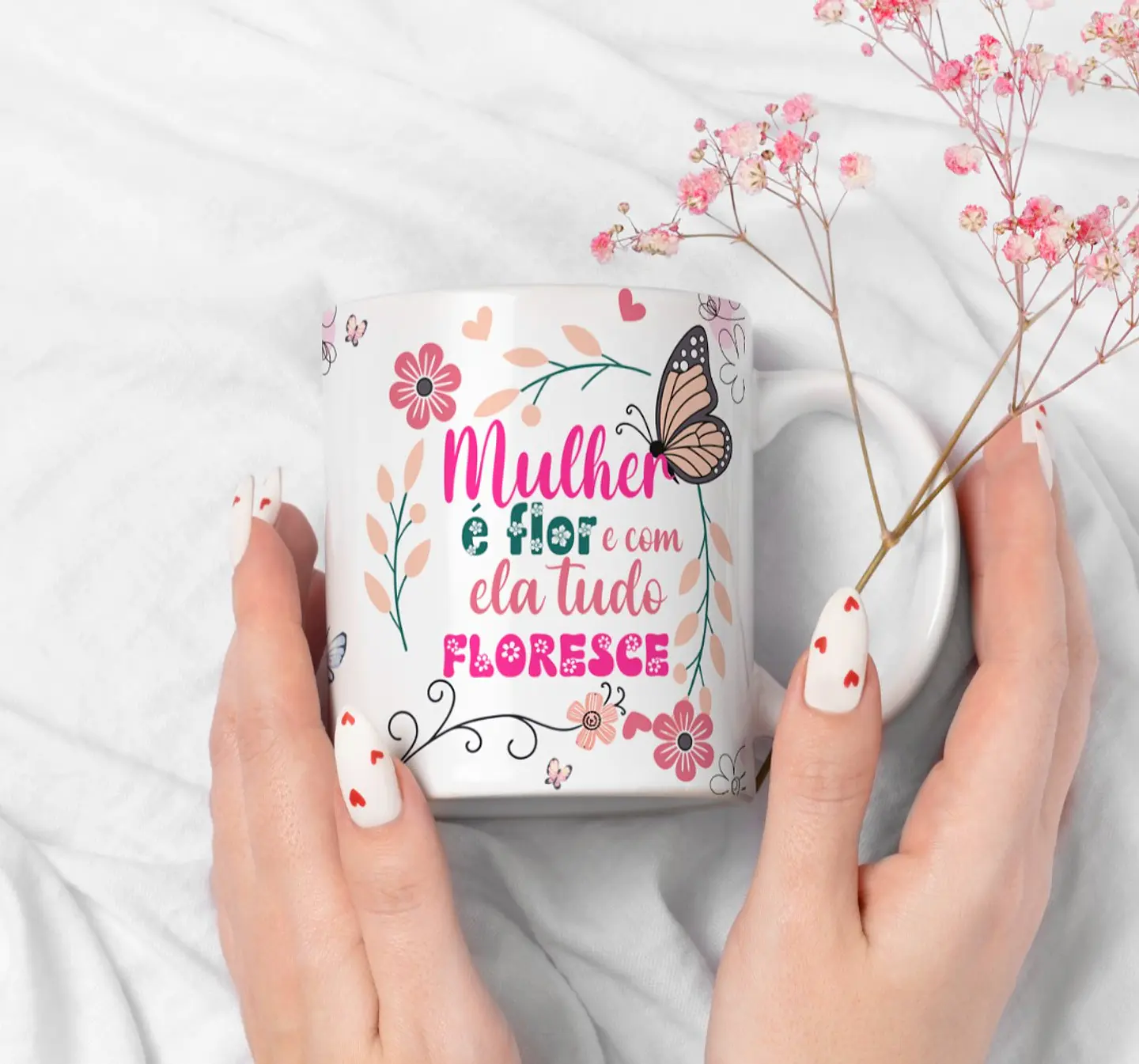 26 Artes para Caneca Alfabeto Dia das Mulheres Arquivo Editável 7
