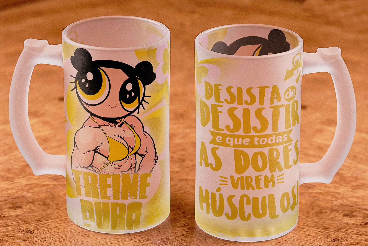 12 Artes para Copo Chopp Meninas Super Poderosas Arquivo em Jpg 10
