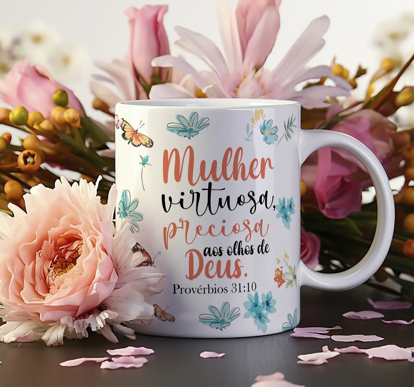 26 Artes para Caneca Alfabeto Dia das Mulheres Arquivo Editável 11