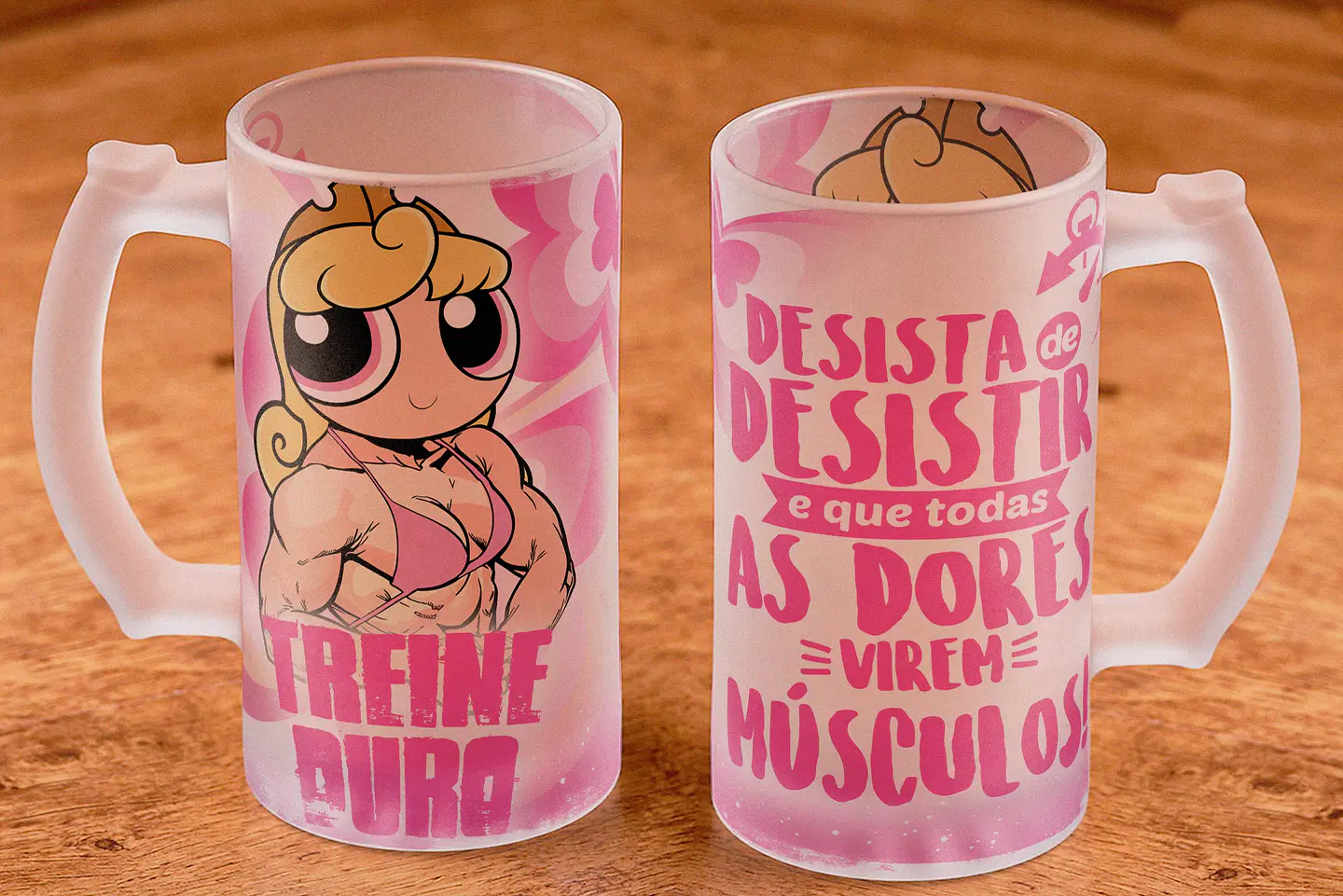 12 Artes para Copo Chopp Meninas Super Poderosas Arquivo em Jpg 12