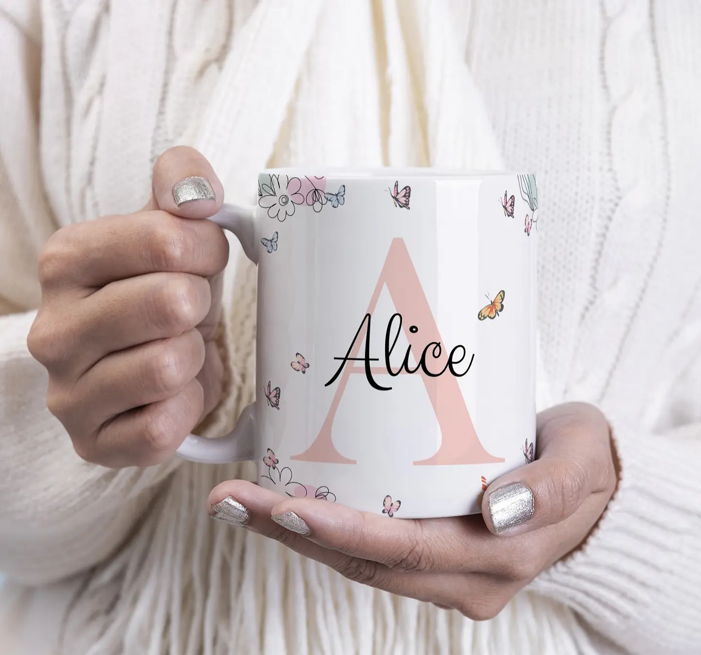 26 Artes para Caneca Alfabeto Dia das Mulheres Arquivo Editável 16